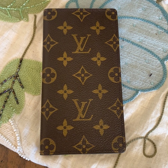 Louis Vuitton Other - Louis Vuitton Slim Monogram Checkbook Holder/Wallet